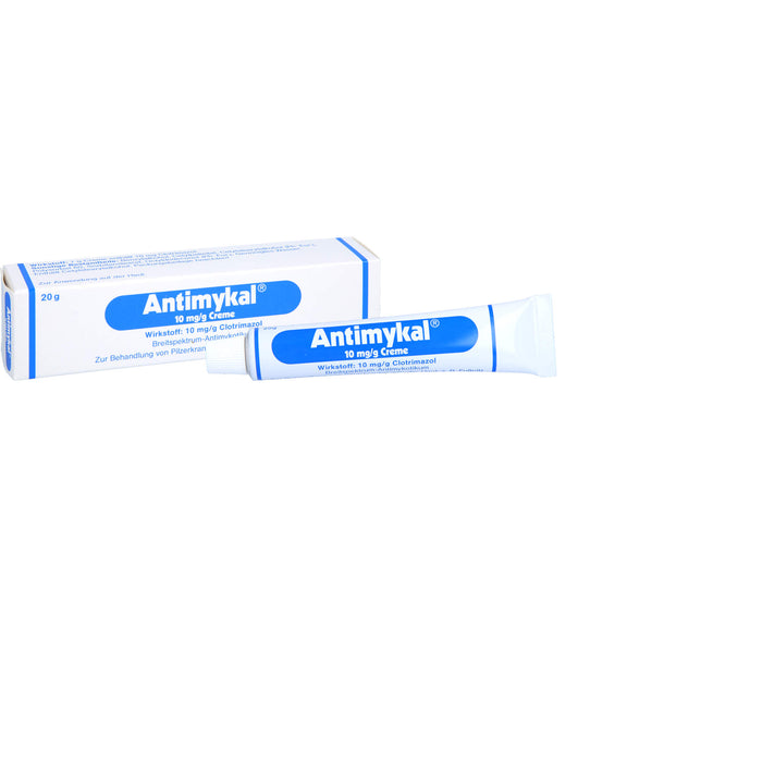 Antimykal 10 mg / g Creme zur Bekämpfung von Fußpilz, 20 g Creme