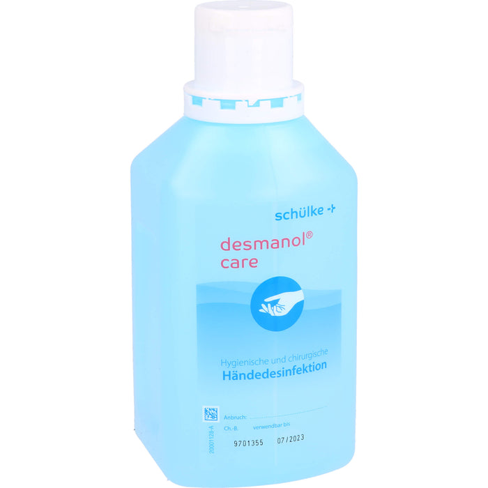 Desmanol care hygienische und chirurgische Händedesinfektion, 500 ml Solution