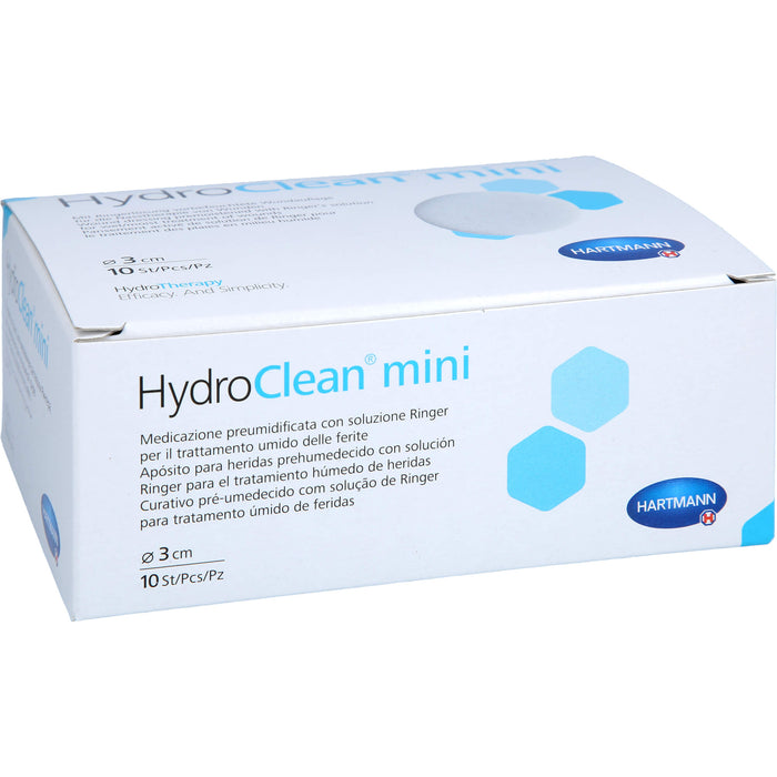 HydroClean Mini aktiviertes Wundkissen zur Nasstherapie, 10 pcs. Compresses