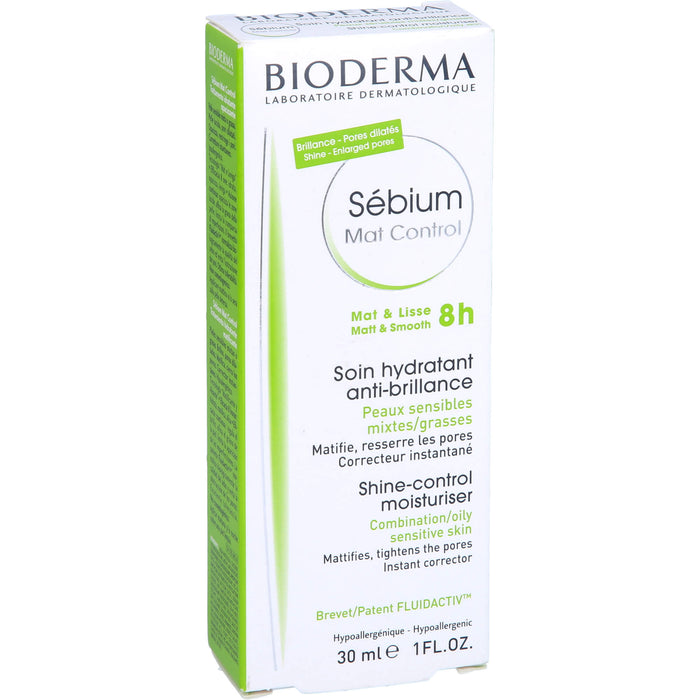 BIODERMA Sébium Mat Control Feuchtigkeitspflege, 1 pcs. Solution