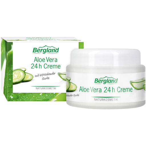 Bergland Aloe Vera 24h Creme, 50 ml Creme