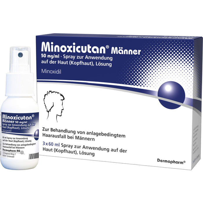 Minoxicutan Männer Spray, 180 ml Solution