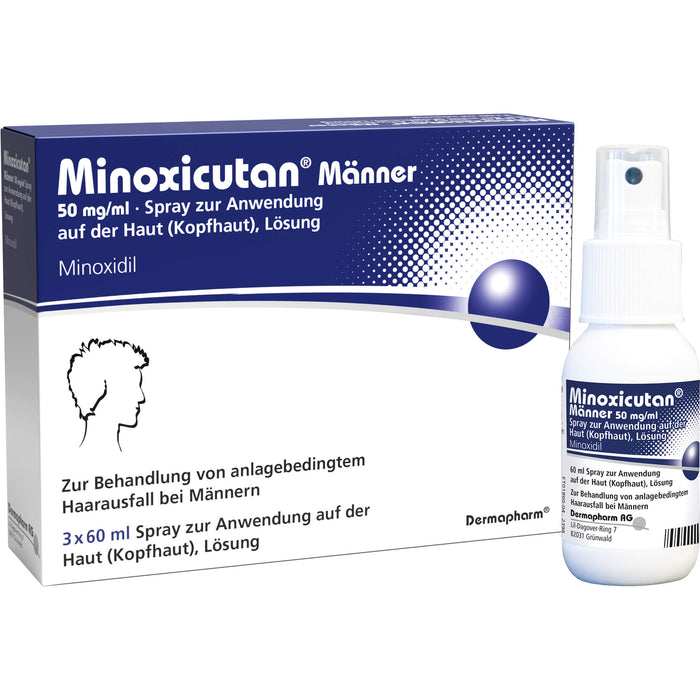 Minoxicutan Männer Spray, 180 ml Solution