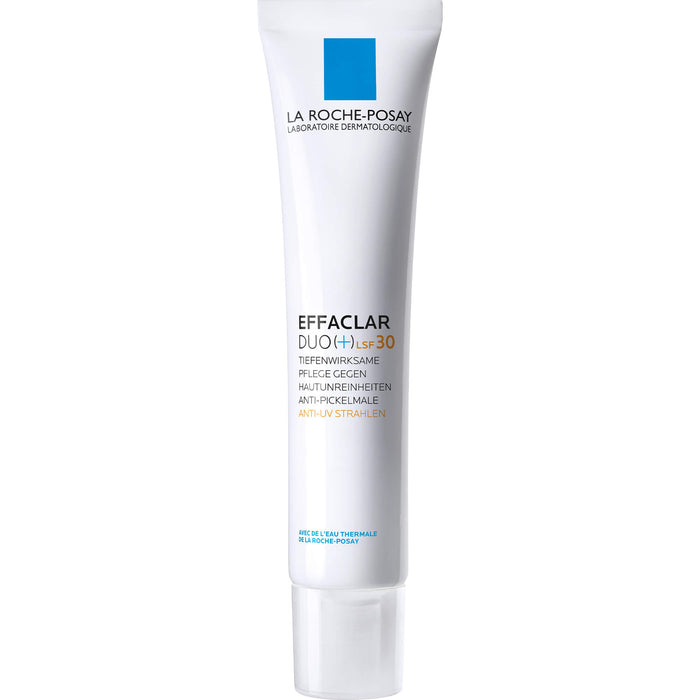 La Roche-Posay Effaclar Duo (+) LSF 30 tiefenwirksame Pflege gegen Hautunreinheiten, 40 ml Creme