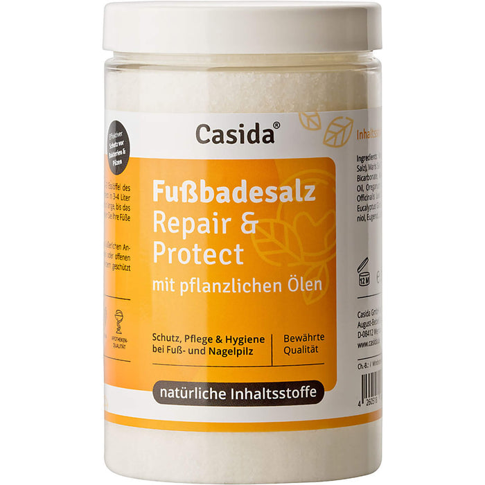 Casida Repair & Protect Fußbadesalz, 375 g Badezusatz