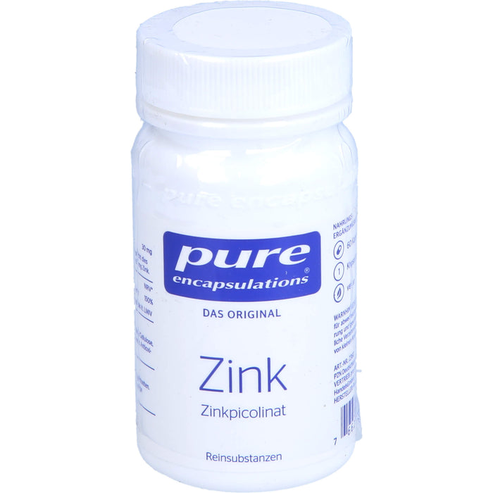 Pure Encapsulations Zink Kapseln, 60 St. Kapseln