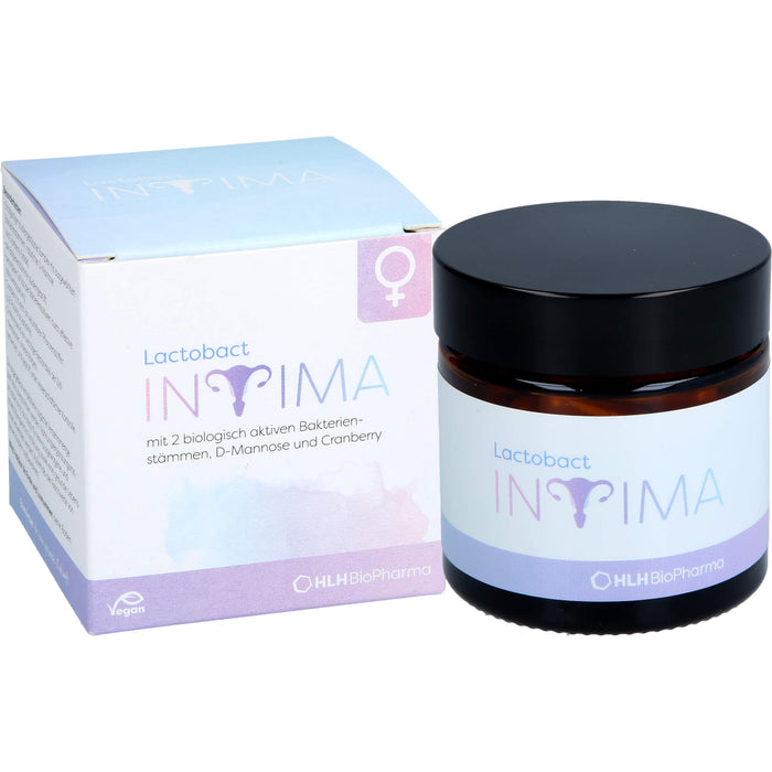 Lactobact INTIMA Kapseln bei Blasenentzündungen und Harnwegsinfekten sowie zur Stärkung der Intimflora, 30 St. Kapseln