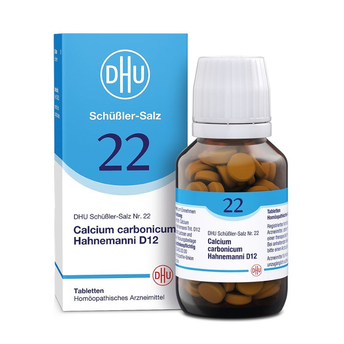DHU Schüßler-Salz Nr. 22 Calcium carbonicum Hahnemanni D12, 200 St. Tabl.