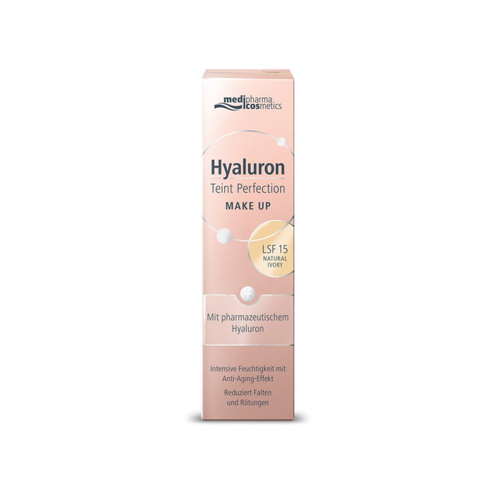 Medipharma Cosmetics Hyaluron Teint Perfection Make up natural ivory, 30 ml Lösung