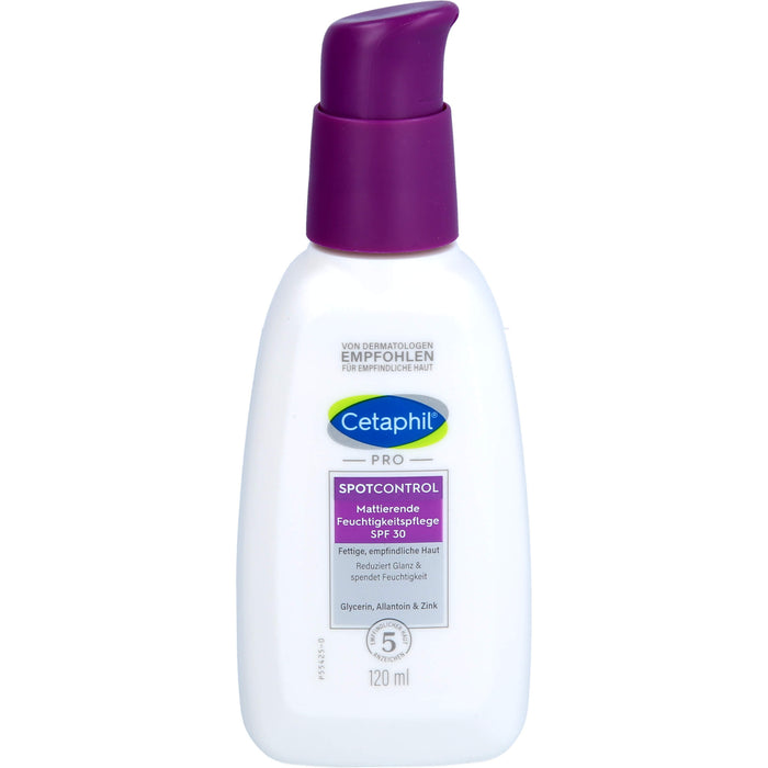 Cetaphil pro SpotControl mattierende Feuchtigkeitspflege SPF 30 für fettige Haut, 120 ml Cream