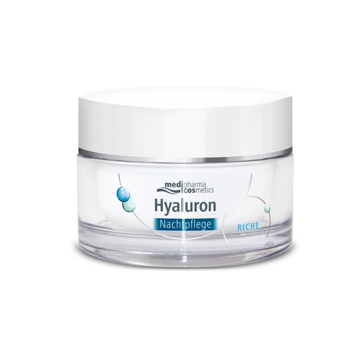 Medipharma Cosmetics Hyaluron Nachtpflege reichhaltig, 50 ml Creme