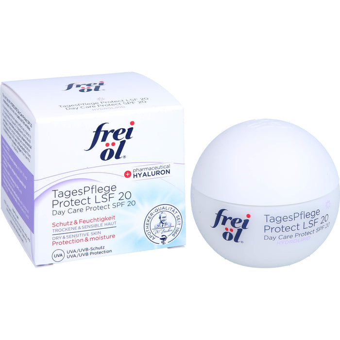 Frei Öl Hydrolipid Tagespflege Protect LSF20 Creme, 50 ml Lotion