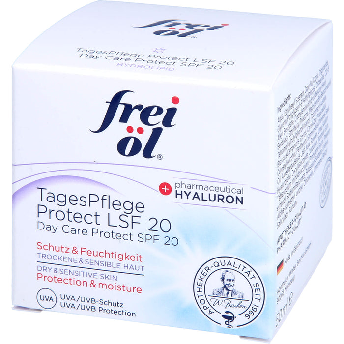 Frei Öl Hydrolipid Tagespflege Protect LSF20 Creme, 50 ml Lotion