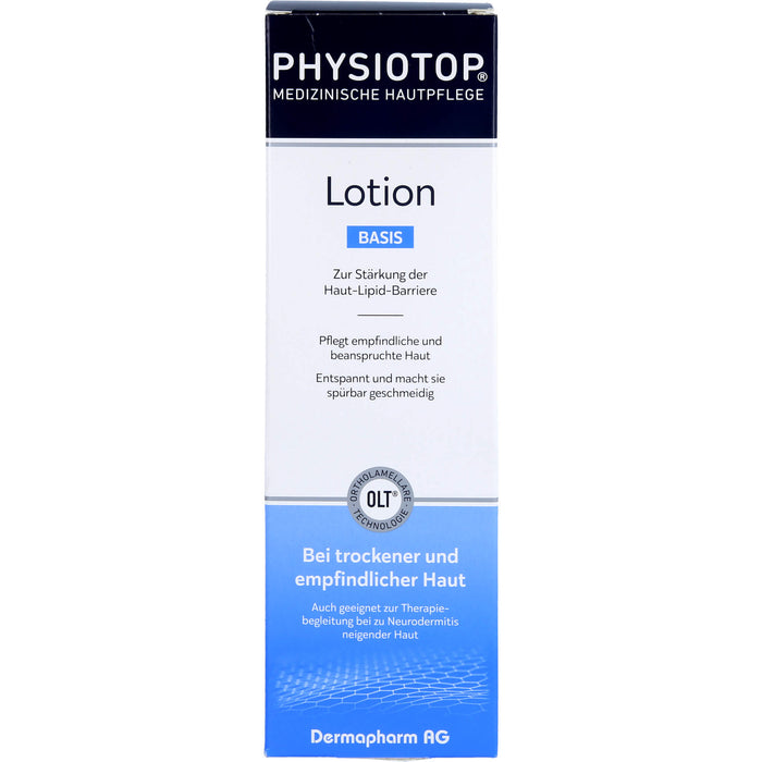 PHYSIOTOP Basis Lotion zur Stärkung der Haut-Lipid-Barriere, 400 ml Lotion
