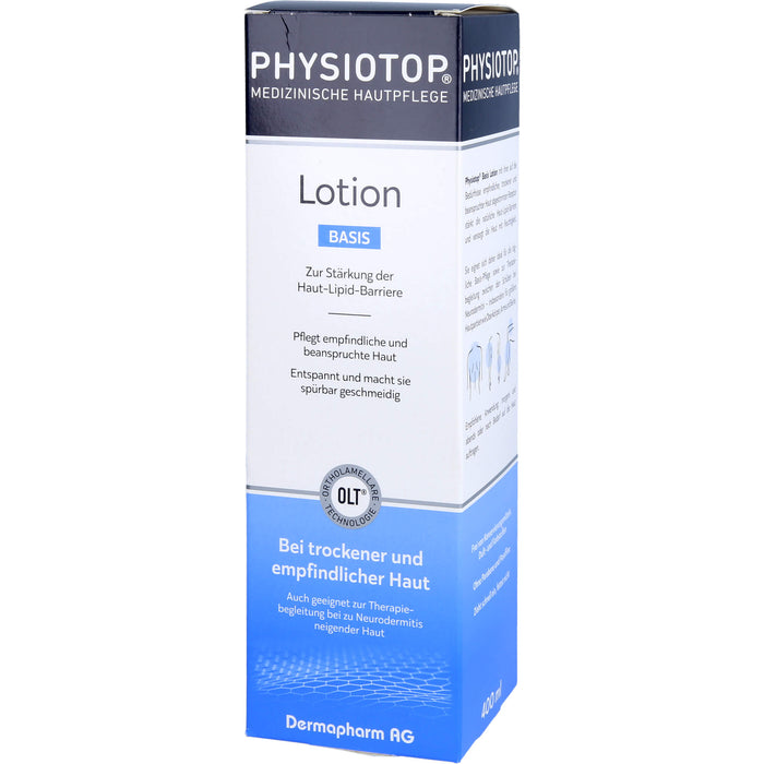 PHYSIOTOP Basis Lotion zur Stärkung der Haut-Lipid-Barriere, 400 ml Lotion