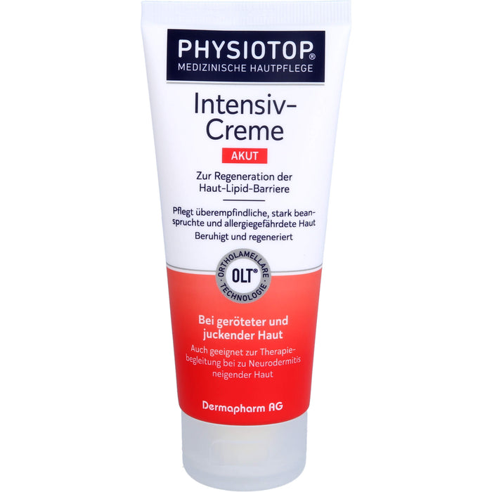 Physiotop Akut Intensiv-Creme zur Regeneration der Haut-Lipid-Barriere, 100 ml Creme