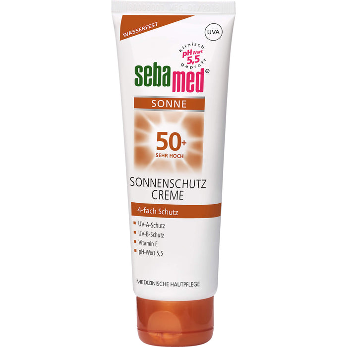 sebamed Sonnenschutz Creme LSF 50+, 75 ml Cream