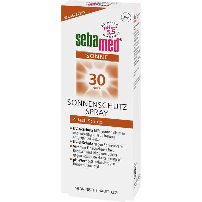 Sebamed Sonnenschutz Spray LSF 30, 150 ml Solution