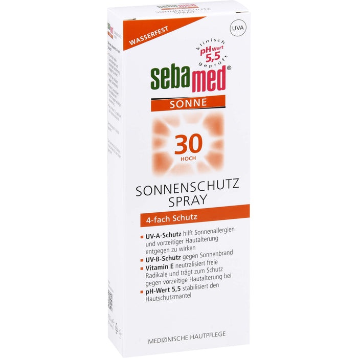 Sebamed Sonnenschutz Spray LSF 30, 150 ml Solution