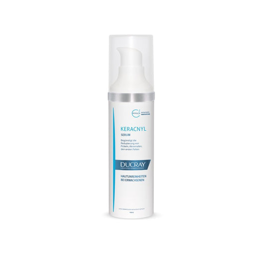 DUCRAY KERACNYL Serum begünstigt die Reduzierung von Pickeln,  Aknemalen und den ersten Falten, 30 ml Gel