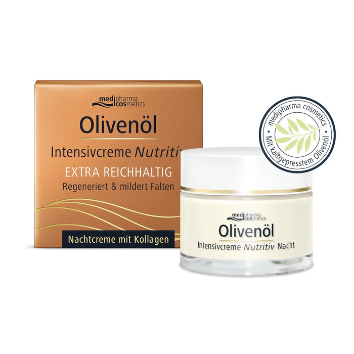 Olivenöl Intensivcreme Nutritiv Nachtcreme, 50 ml Creme