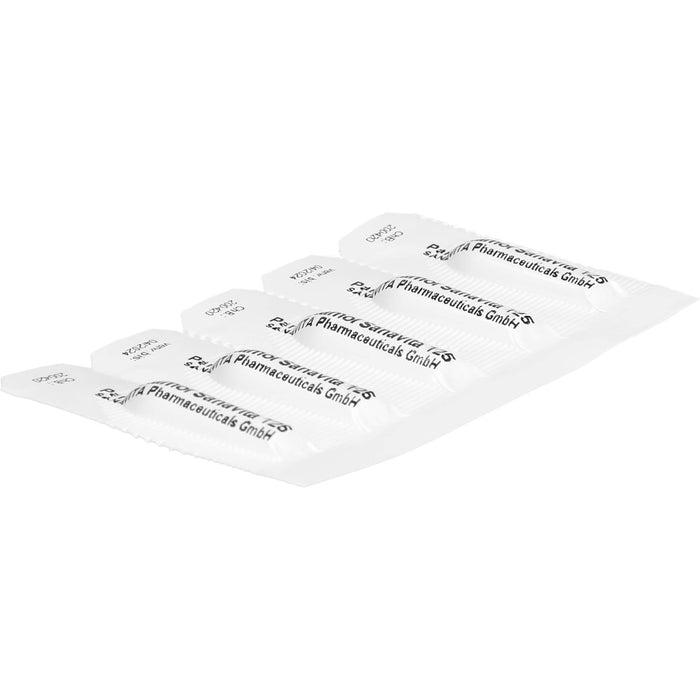 Paracetamol SANAVITA 125 mg Zäpfchen - für Säuglinge ab 6 Monate und Kleinkinder bis 2 Jahre (7 bis 12 kg Körpergewicht), 10 St. Zäpfchen