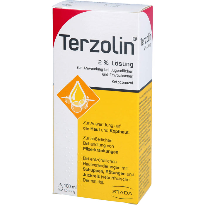 Terzolin 2% Lösung zur äußerlichen Behandlung von Pilzerkrankungen, 100 ml Solution