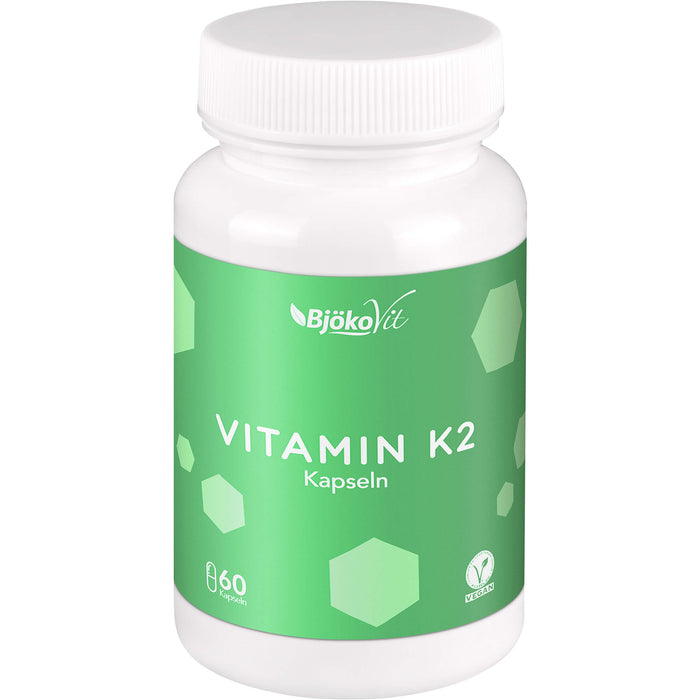 BjökoVit Vitamin K2 MK-7 all-trans vegan Kapseln, 60 pcs. Capsules