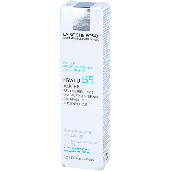 La Roche-Posay Hyalu B5 Augen regenerierende und aufpolsternde Anti-Falten Augenpflege, 15 ml Crème