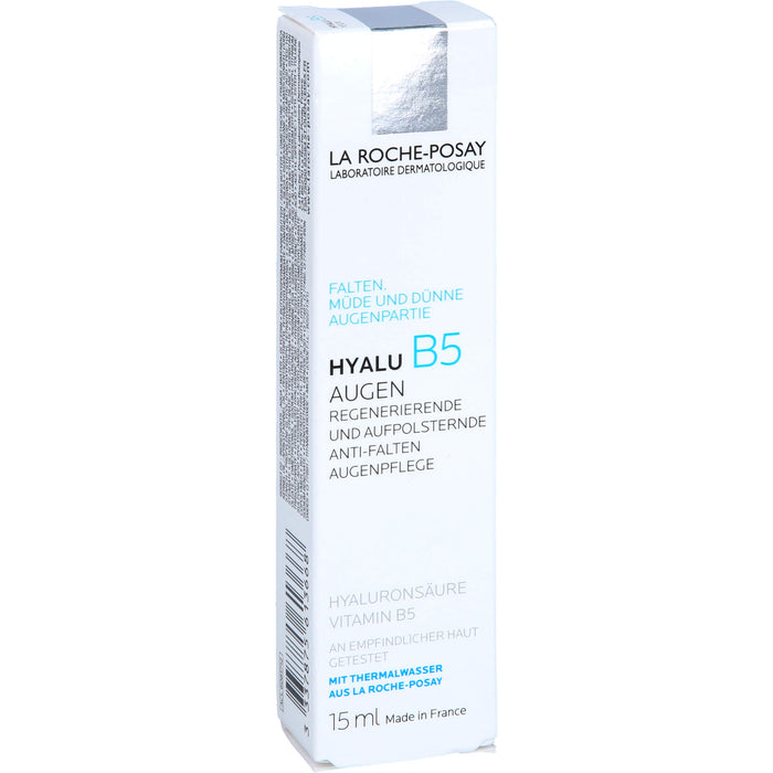 La Roche-Posay Hyalu B5 Augen regenerierende und aufpolsternde Anti-Falten Augenpflege, 15 ml Crème