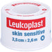 Leukoplast medizinisches Rollenpflaster skin sensitive 2,5 cm x 2,6 m mit Schutzring, 1 St. Pflaster