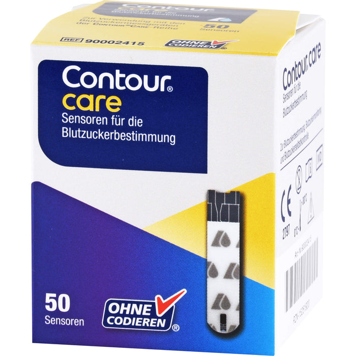 CONTOUR  CARE Sensoren, 50 pcs. Test strips