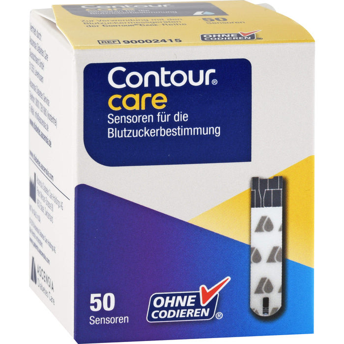 CONTOUR  CARE Sensoren, 50 pcs. Test strips