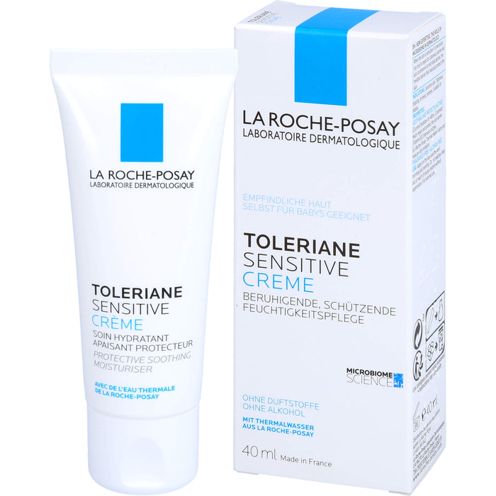 La Roche-Posay Toleriane Sensitive beruhigende, schützende Feuchtigkeitspflege, 40 ml Crème