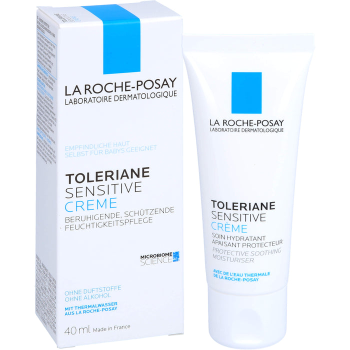 La Roche-Posay Toleriane Sensitive beruhigende, schützende Feuchtigkeitspflege, 40 ml Crème