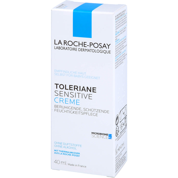 La Roche-Posay Toleriane Sensitive beruhigende, schützende Feuchtigkeitspflege, 40 ml Crème