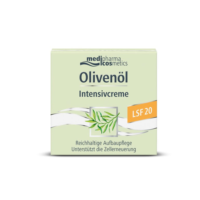 Medipharma Cosmetics Olivenöl Intensivcreme LSF 20, 50 ml Creme
