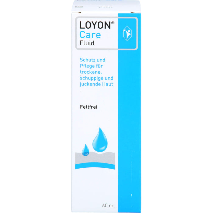 LOYON Care Fluid Schutz und Pflege für trockene, schuppige und juckende Haut, 60 ml Lösung