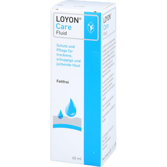 LOYON Care Fluid Schutz und Pflege für trockene, schuppige und juckende Haut, 60 ml Solution