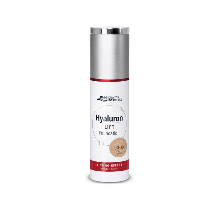 Medipharma Cosmetics Hyaluron Lift Foundation LSF 30 Soft Sand, 30 ml Crème
