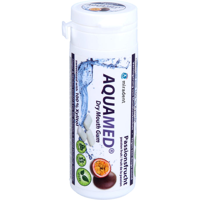 Miradent Aquamed Mundtrockenheit Kaugummi, 30 g Kaugummi
