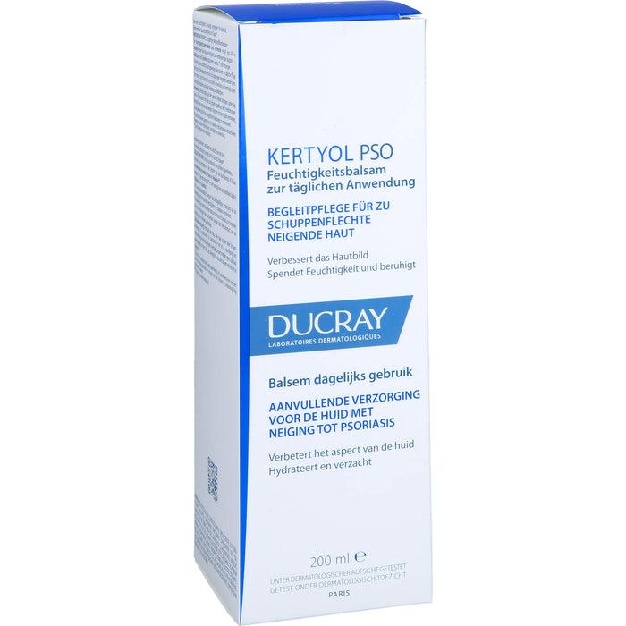 DUCRAY Kertyol P.S.O. Feuchtigkeitsbalsam verbessert das Hautbild und lindert Juckreiz, 200 ml Balsam