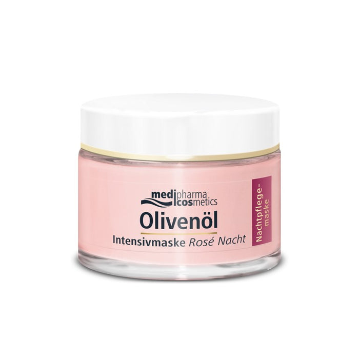 Medipharma Cosmetics Olivenöl Intensivmaske Rosé Nacht, 50 ml Crème