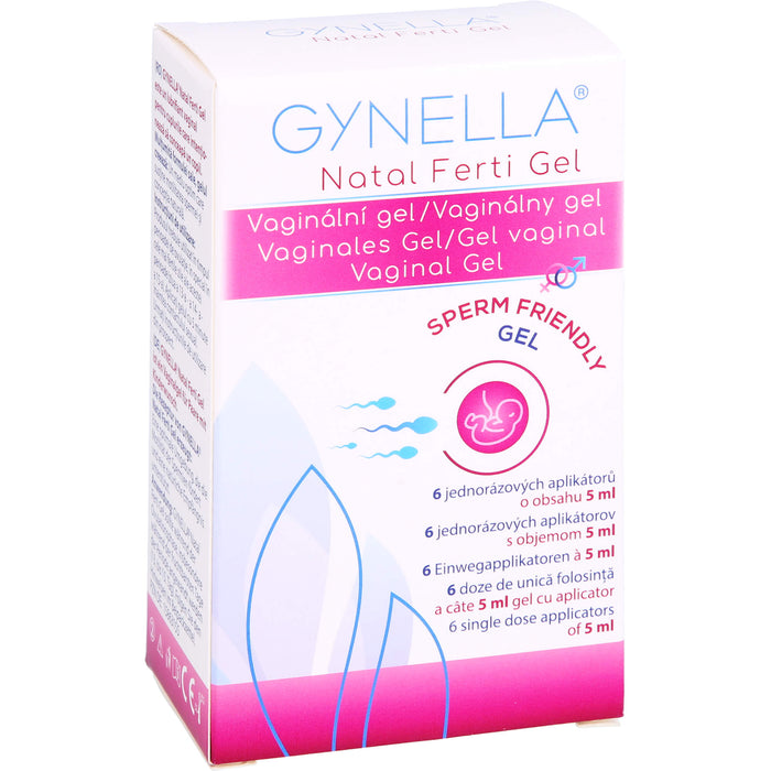 GYNELLA Natal Ferti vaginales Gel zur Unterstützung der Empfängnis, 6 St. Einzeldosisbehältnisse