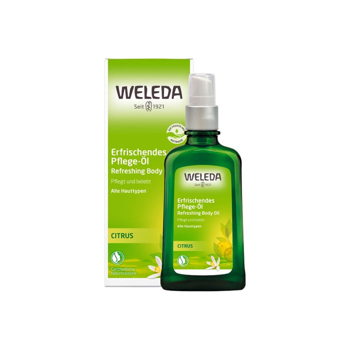 WELEDA Citrus erfrischendes Pflege-Öl, 100 ml Öl