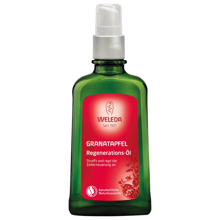 WELEDA Granatapfel regenerierendes Pflege-Öl strafft die Haut & regt die Zellerneuerung an, 100 ml Oil
