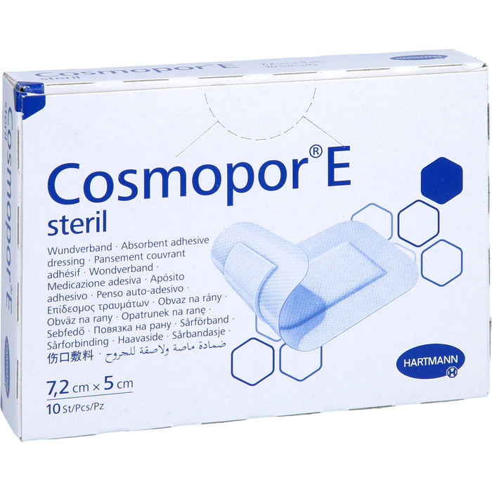 Cosmopor E steriler Wundverband 7,2 x 5 cm, 10 pcs. dressing