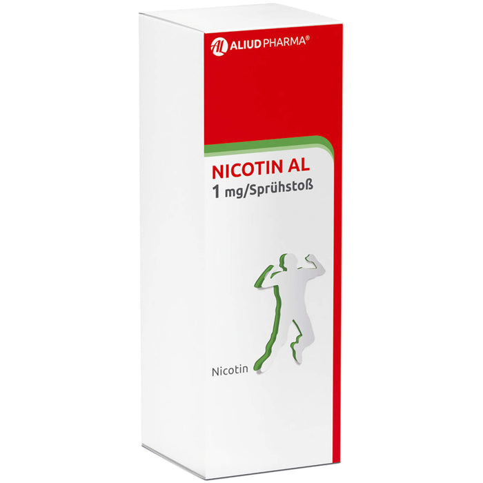 Nicotin AL 1 mg / Sprühstoß Spray zur Rauchentwöhnung, 1 pcs. Spray