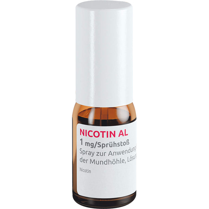 Nicotin AL 1 mg/Sprühstoß Spray zur Rauchentwöhnung, 2 St. Spray
