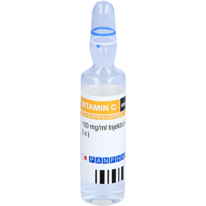 Vitamin C Panpharma 100 mg/ml Injektionslösung, 10 pc Ampoules